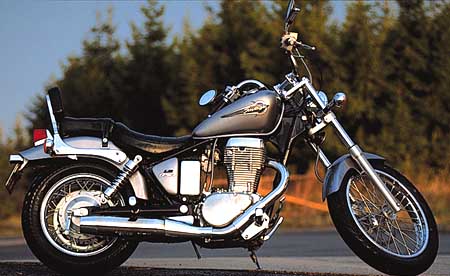 Suzuki LS 650 Savage : pas de chaîne