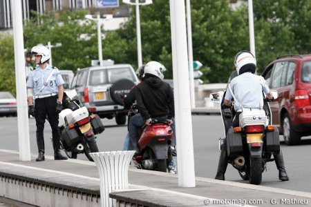 Cyclo débridés : amende directe au conducteur
