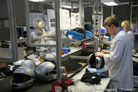 Schuberth : des C2 toujours en production