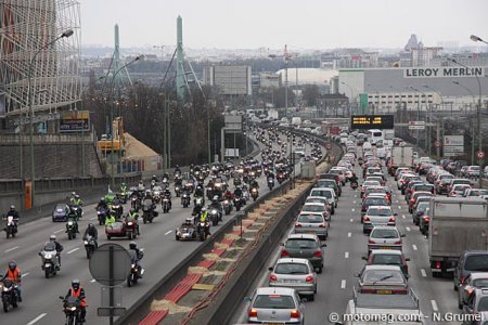 Manif du 13 mars : le periph pris d assaut