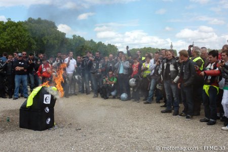 Manif 18 juin Bordeaux : radar en feu !