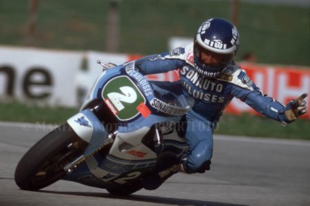 50 ans de course Yamaha à Moto Légende : Sarron