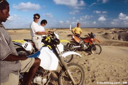 Madagascar : désert pour motard