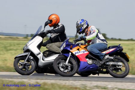 Honda CBR 125 R : bouillante