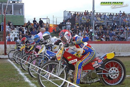 Grass Track : tension du départ