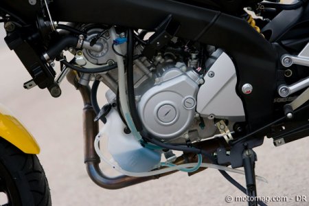 Essai Yamaha YZF 125 R : moteur