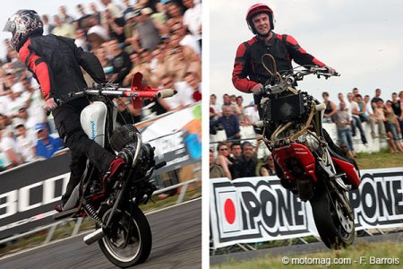 Stunt Bike Show : stunt en MZ !