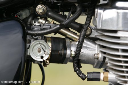 Royal Enfield 500 EFI : un peu le bazar
