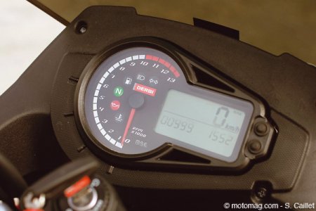 Essai Derbi Terra : compteur