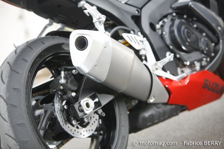 Essai Suzuki GSX-R 750 2008 : bruit