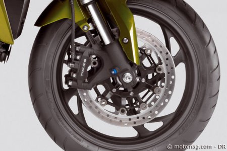 Essai Honda CB 1000 R : freins et fourche