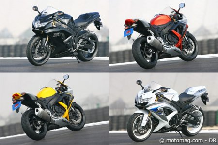 Essai GSX 600 R : coloris