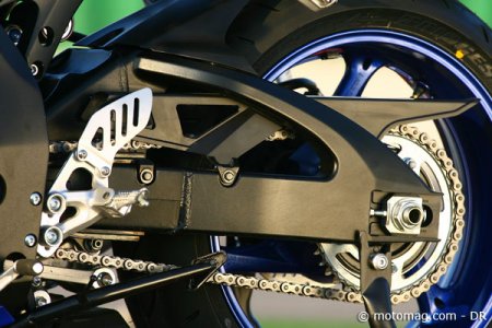 Essai Suzuki GSX 600 R : châssis
