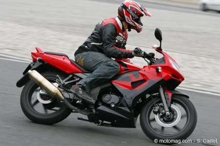 Kymco 125 Quannon : freinage
