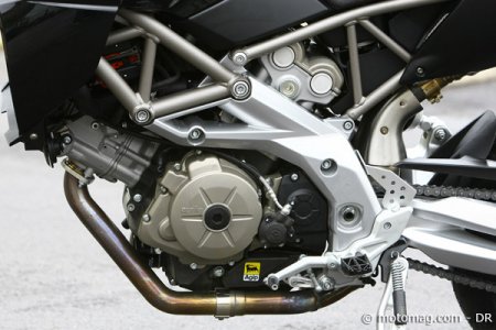 Aprilia 750 Dorsoduro : cadre