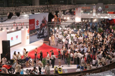 Salon de la moto en Chine : haut niveau