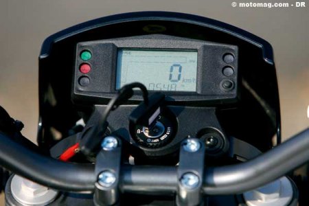 Derbi Mulhacèn 125 : à bord