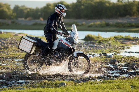 Yamaha XTZ 660 en hors piste