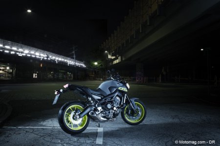 Yamaha MT-09 2016 : coloris fluo