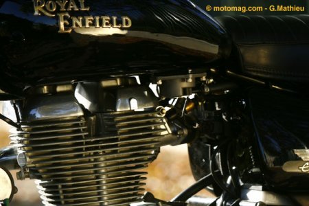 Royal Enfield 500 Electra EFI : culasse