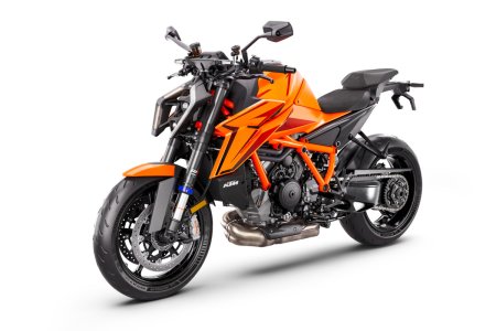 KTM 1390 Super Duke R 2024 3 quarts avant gauche