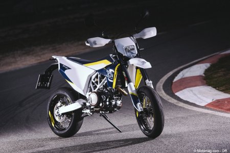 Husqvarna 701 SM : première « routière »