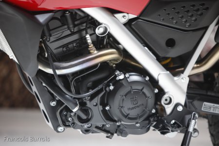Milan - Proto Husqvarna Moab : moteur de BMW