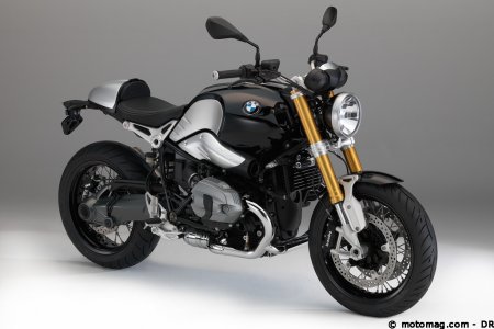 BMW R nineT 2014 : classique gris et noir !