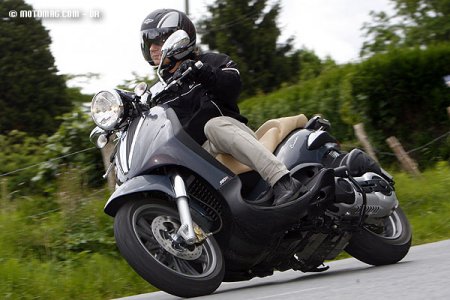 Piaggio Beverly 500 Cruiser : voyage