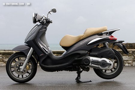 Piaggio Beverly 500 Cruiser : confort