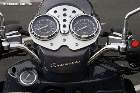 Piaggio Beverly 500 Cruiser : à bord