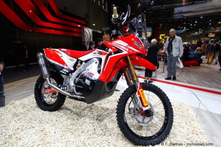 Honda a dévoilé la CRF450 Rallye. Saura-t-elle s’imposer dans les prochains Dakar ?