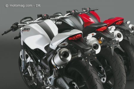 Ducati 696 Monster : couleurs