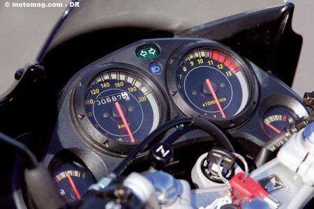 Honda CBR 125 : bonne lisibilité