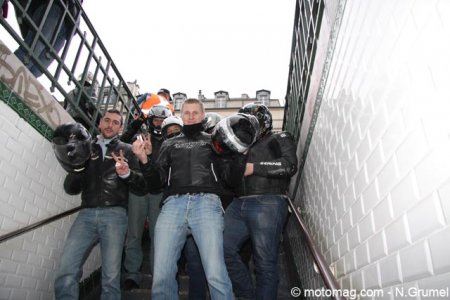Manif FFMC, vous y étiez : métro 1