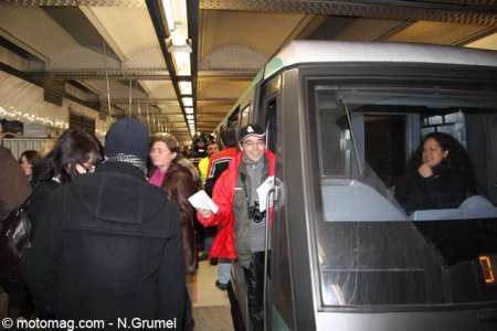 Manif FFMC, vous y étiez : métro 3