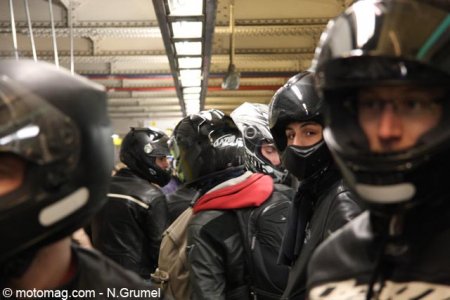 Manif FFMC, vous y étiez : métro 4