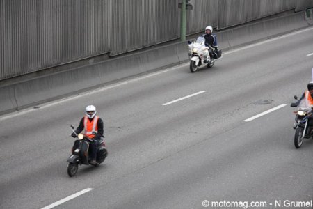 Manif FFMC, vous y étiez : périph 7
