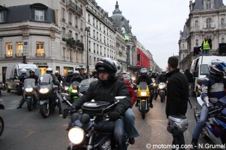 Manif FFMC, vous y étiez : rue de Rivoli 15