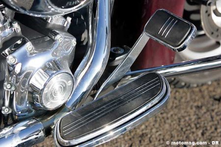HD 1450 Street Glide : repose-pieds wagon