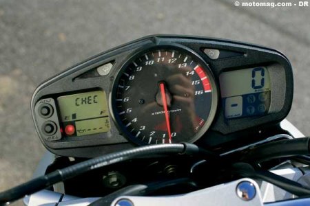 Suzuki 600 GSR : tableau de bord