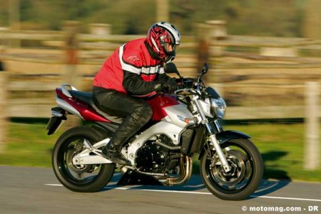 Suzuki 600 GSR : facile et amusante