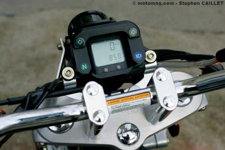 Sachs 125 Madass : à bord