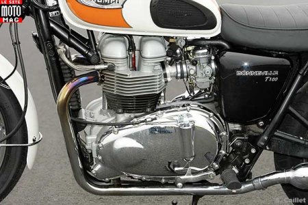 Triumph 900 Bonneville T 100 : puissance
