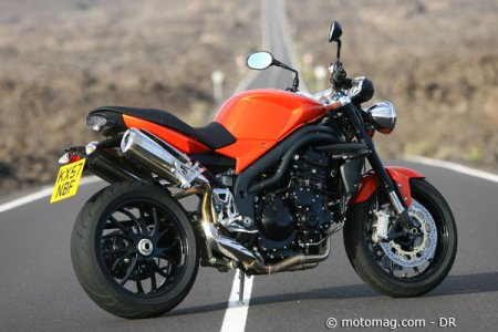 Triumph Speed Triple 1050 : nouvelles jantes