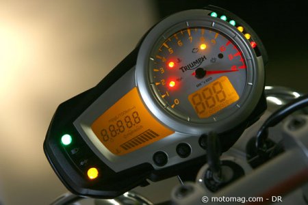 Triumph Speed Triple 1050 : à bord