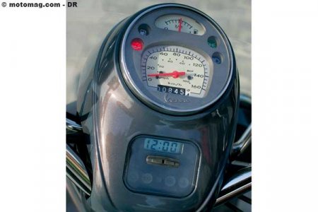 Piaggio Vespa 250 GTV : à bord