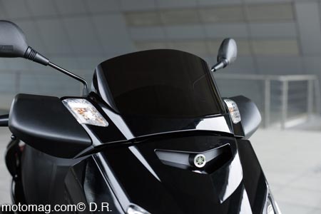 Yamaha 125 X-Max : bulle