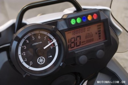 Yamaha XT 660 Z : à bord