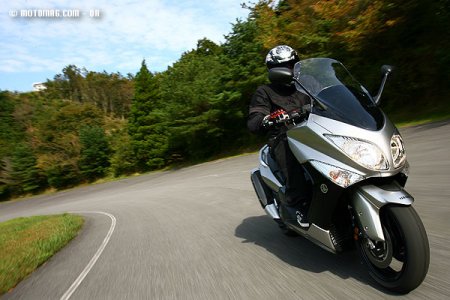 Yam 500 T-Max : prestations 2008 en hausse